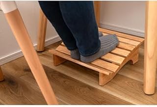 東谷 ルームエッセンス HOW-011NA フットレスト デスクワーク 足置き台 デスク オフィス リモートワーク 在宅 天然木 足枕 足まくら リラックス Mサイズ ROOM ESSENCE (Sサイズ)