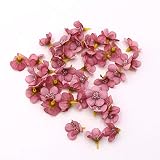 50 / 100pcs Multicolor Daisy Corolle Mini soie artificielle fleur for l'engagement de mariage Parti Home Décor bricolage Garland Coiffe, Couleur: blanc, Taille: 50pcs ( Color : D-pink , Size : 50pcs )