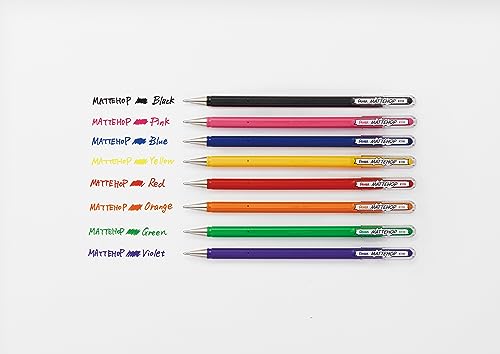Caneta Gel Roller Mattehop 1.0mm Pentel Rosa