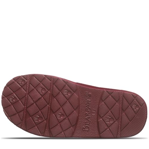 Image of BEARPAW Women's Loki Slip-On Slippers | Suede Upper | Comfortable Indoor & Outdoor Shoes for Women | Multiple Sizes & Colors