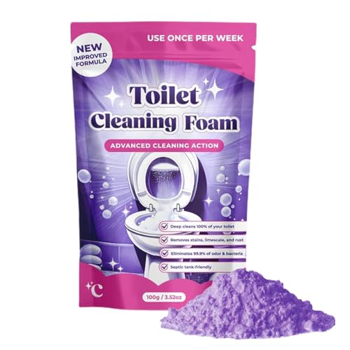 FizzClean Polvo de limpieza de inodoro