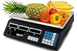 OFERTA ESPECIAL! BALANÇA DIGITAL COMERCIAL UBOON – Precisão Eletrónica de 40 kg, Múltiplos Modos de Pesagem, Cálculo Automático de Preço, Ecrã Duplo e Design Profissional para o Seu Negócio.