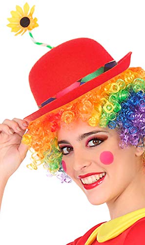 ATOSA chapéu palhaço vermelho mulher adulto