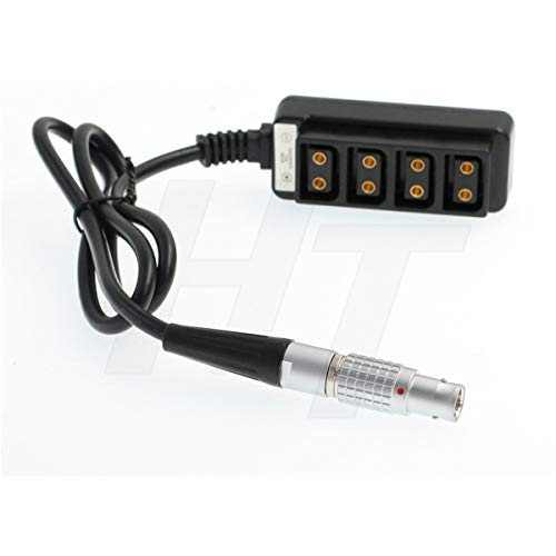 Divisor de alimentación 1 a 4 puertos D-tap con salida estable de 14.4 V