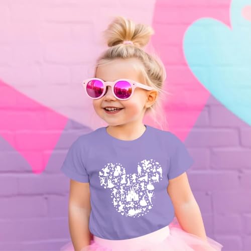 Magic Kingdom Shirts for Girls Magical Castle Fairy Graphic Cute T Shirt Kids Holiday Family Vacation Trip Tee Tops3