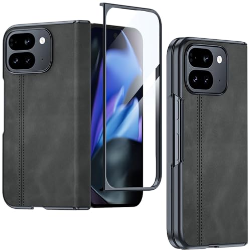 NINKIK Google Pixel 9 Pro Fold P[X Gǂ U[ PUv rWlX qWی ܂ݎ XN[tB̌^ 菝h~ O[O sNZ 9v tH[h 5G X}z یP[XJo[iubNj