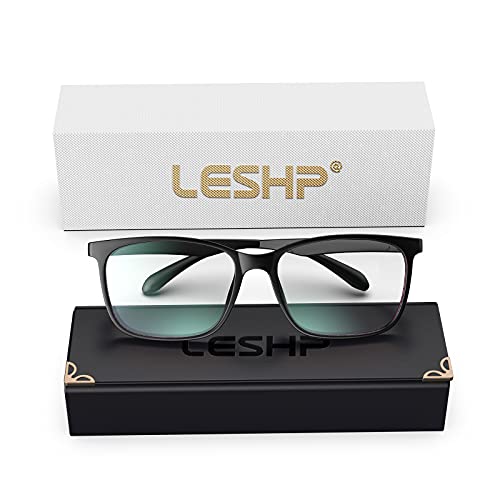 Blue Light Blocking Glasses, Computer Gaming Glasses, Anti-Fatigue, Computer/Game/Reading/TV/Mobile Glasses, Blue Light Glasses for Women Men, Fashionable and Transparent