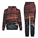 Orlando FL Water Park Womens Sweatsuits 2 Piece Set Men Hoodie Outfits And Elastic Waistband Pants