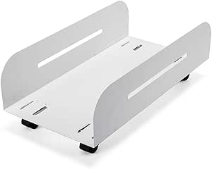 Amazon.com: SKYZONAL CPU Holder Stand Computer Rack with Caster Wheels ...