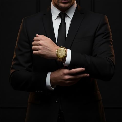Image of Invicta Pro Diver Men 43mm Stainless Steel Gold Gold dial PC32 Quartz