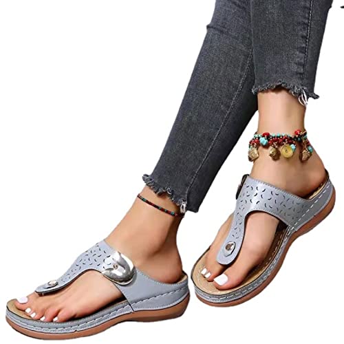 Sandales pour femmes et tongs à plate-forme antidérapantes pour l'extérieur et la plage