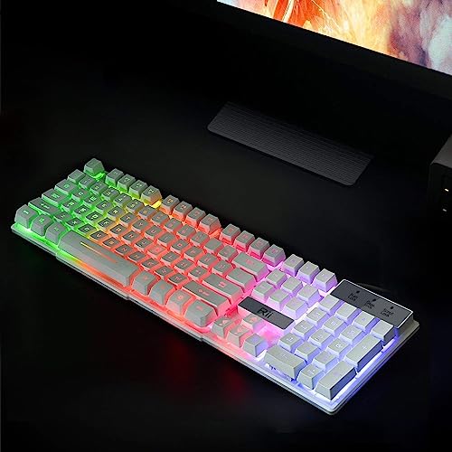 Teclado Gamer RK100+ Conectividad USB Retroiluminado RGB miniatura 6
