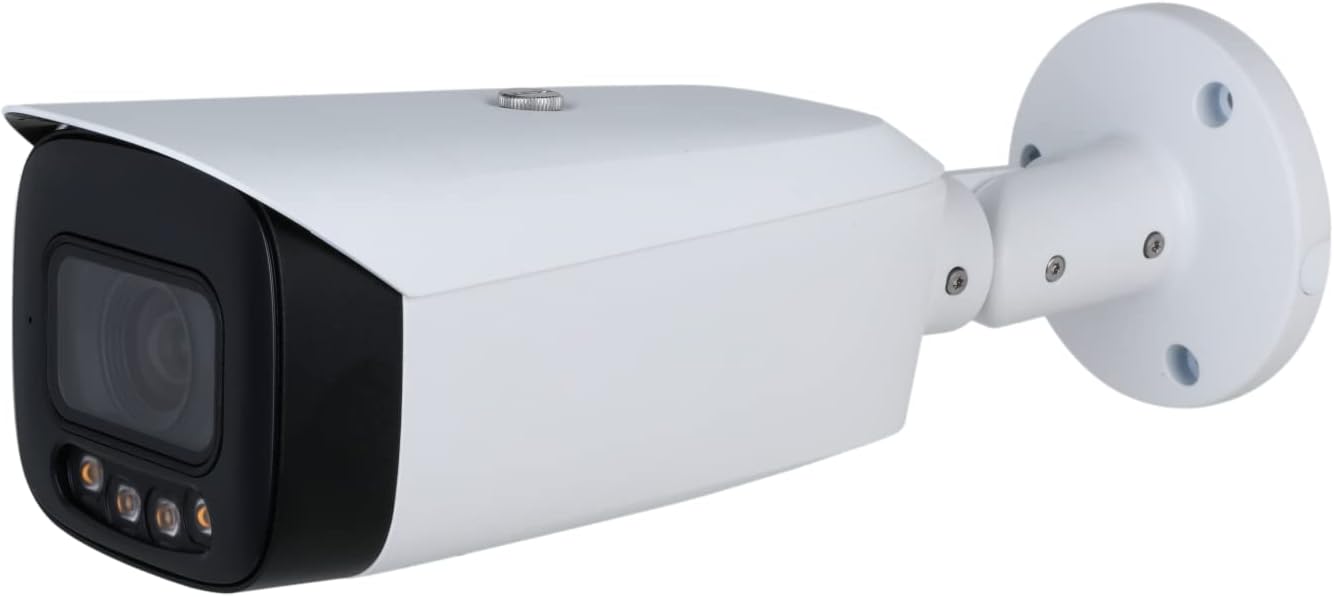 EmpireTech 4K 8MP 1/1.2" CMOS Ultra Low Light Full-Color AI Bullet IP Camera Warm LED IP67, Built-in Mic and Speaker,ePOE and POE, Motion Detection,IPC-Color4K-X 2.8mm S2