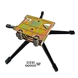 Racfenick 24" Replacement Recliner Base w/pitched 360 Swivel Plate 5-Leg w/caps for Sofa Chair Accessories