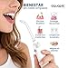 Imagen de Aquapik PRO Irrigador dental Irrigador Bucal sobremesa 10 niveles de presión 600 mL 8 boquillas water flosser IPX7 Impermeable Limpieza Dental Elimina la placa Protege las encías y cuida tu ortodoncia