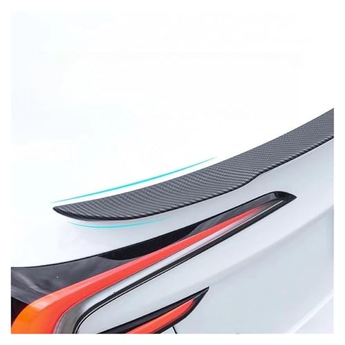 Spoiler arrière pour Tesla Model 3 Highland 2024 2025 look carbone