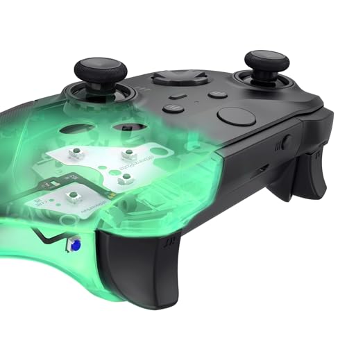 eXtremeRate Xbox Elite Series 2�R���g���[���[�ɑΉ��p ���C�g�o�[�W���� �t���N���b�N�L�b�g�i�V�����_�[��ABXY�{�^���j�AXbox Elite 2 Core�i���f��1797�j�Ή��A�l�ԍH�w�݌v �^�N�^�C���X�C�b�` LT RT