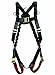 Elk River 47369 FreedomFlex Polyester/Nylon Full Body 3 Steel D-Ring Harness with Quick-Connect Buckles and Fall Indicator, Fits Medium to 2X-Large
