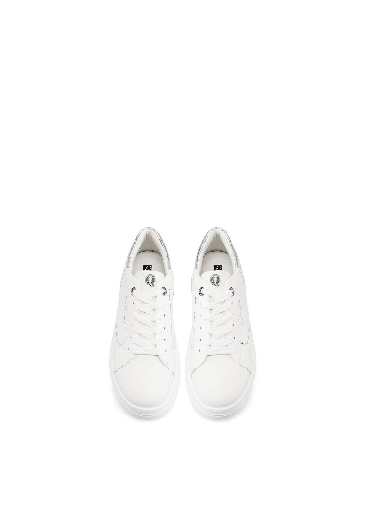 QUEEN HELENA Sneakers Platform Scarpe da Ginnastica Alte Donna X32-5