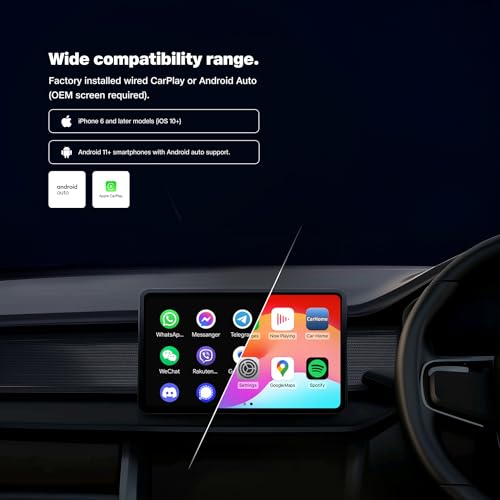 Image of JioCarSync| Wired to Wireless Converter for Apple Carplay & Android Auto| For cars with wired Carplay &Android Auto Only| Premium Metal Body| Bluetooth 5.3| Wifi 5 Ghz|Type C dongle incl|1 Yr Warranty