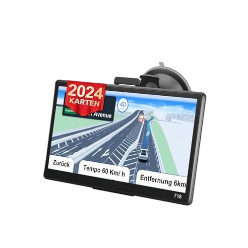718F 7 Pulgadas GPS for Coche navegación for camión 256M 16GB Pantalla capacitiva navegador actualización Mapa Gratis sin Bluetooth