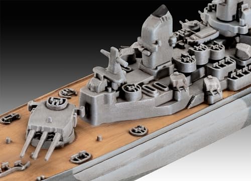 Revell 05183 Battleship USS New Jersey 1:1200 Scale Unbuilt/Unpainted Plastic Model Kit, "Moulded Color", miniature - Image 4
