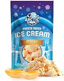 Arctic Farms Freeze Dried Ice Cream Bits Bagged and Boxed - Does Not Melt (Mango, 2.5oz)