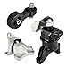 BDFHYK 3PCS Engine Motor and Trans Mounts Compatible with Honda Civic 2012-2013 1.5L l4/1.8L l4 Replace A65048,A65021,A65087,50820TR0A81,50890TR0A81,50850TR6A81