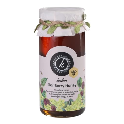 Image of KALON 100% Natural Sidr Berry Honey | NMR Tested | No Added Sugar and Preservatives | Rich and Sweet Buttery - 300 gm