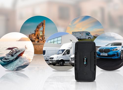 SALIND GPS - Salind 20 4G - GPS-Tracker für Auto, Motorrad, Fahrzeuge & LKW´s mit Magnet - Ortungsgerät mit Echtzeit-Ortung, extra Lange Akkulaufzeit - bis zu 180 Tage im Standby - Alarme - Geozaun