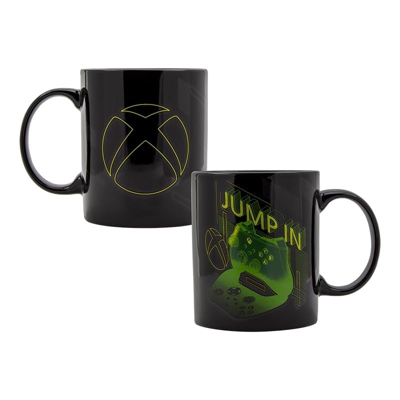 Paladone PP8304XB XBOX Drinkglas | Officieel gelicenseerde gamingmerchandise, meerkleurig