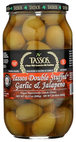 Tassos Double Stuffed Olives