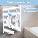 Zoom IMG-1 12 pezzi ganci termoarredo bagno Zoom IMG-1 12 pezzi ganci termoarredo bagno