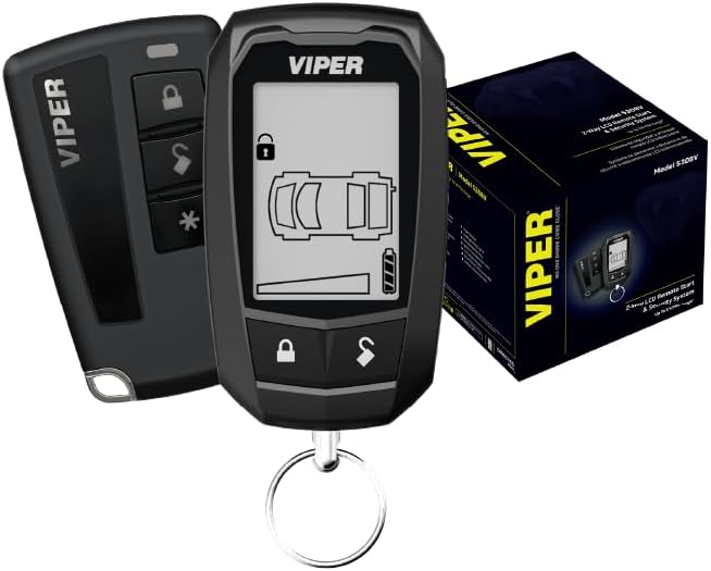 Viper 5308V 2 Way LCD Security with Remote Start Bundled with + (1) DB3 Bypass Interface Module