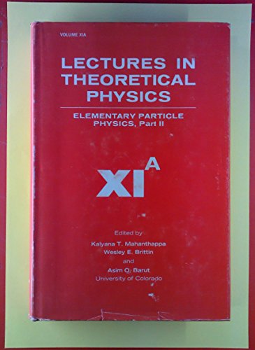 Boulder Lectures in Physics: Mathematical Metho... 0677131402 Book Cover