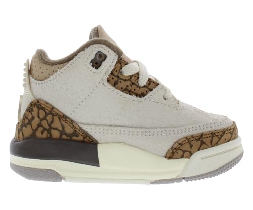 Jordan Toddler's 3 Retro Palomino Lt Orewood Brown/Gold (DM0968 102)3