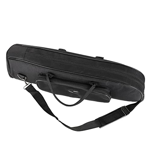 Trumpet Case Trumpet Carrying Bag Trumpet Backpack Waterproof Thick Padded Trumpet Gig Bag Adjustable Shoulder Straps Musical Instrument Case Bag Portable Trumpet Holder Musical Bag Trumpet Accessory
