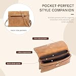 Small Crossbody Bags for Women,Vegan Leather Cell Phone Purse with Adjustable Shoulder Strap for Travel