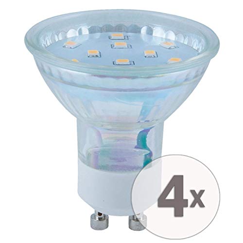 Preisvergleich Produktbild Gardopia Sparpaket: Heitronic Leuchtmittel LED GU10 5W dimmbar 4 Stück