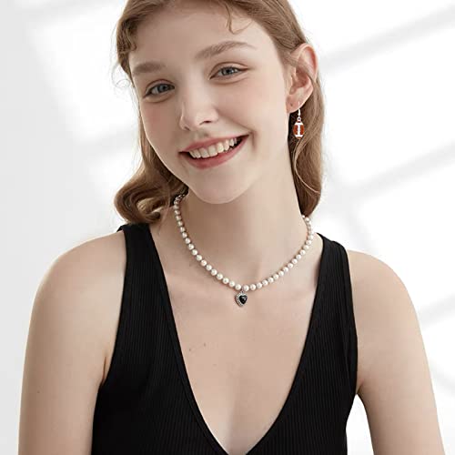 Pjwong 5 Pcs Charm Cute Shiny Rhinestone Football Rugby Dangle Drop Pendant Chain Necklace Earrings Hook Sport Jewelry Set For Women Girls Gift Crystal Rugby Ball Stud Earrings (Brown-Football Set) #TOP5