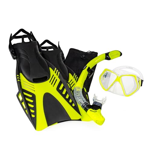 Dolfino Pro WCX18230S3M Dyna Flex 5-Piece Dive Set - Small/Medium