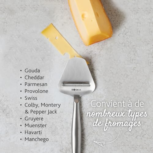 Coupe-fromage Copenhagen multifonction inox, BOSKA – Image 5