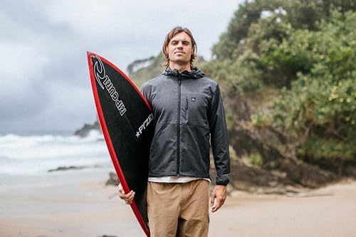Rip Curl mens Elite Anti Series Hooded Wind Breaker, Water Repellent Jacket4