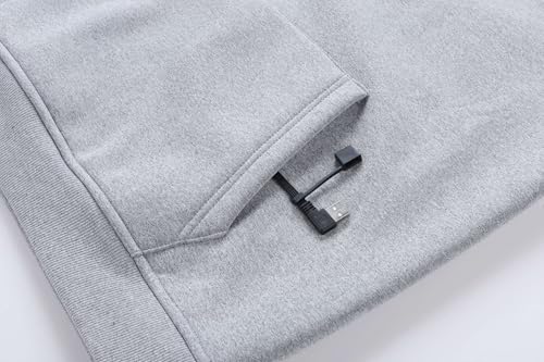 Wankang WORK SWEATSHIRTS FOR MEN Heated Hoodie For Men Women Heated Jackets Sweatshirt Warm Usb Electric Heaters Winter Heating Hoodies Outdoor Coat thumb #4