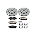 Power Stop KOE2975 Autospecialty Front Replacement Brake Kit-OE Brake Rotors & Ceramic Brake Pads