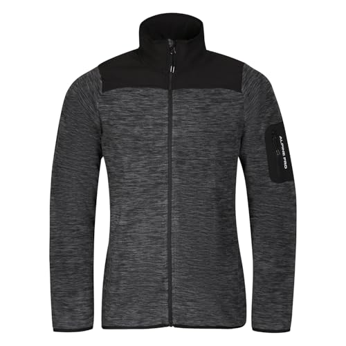 Alpine PRO LONEB Herren Schwarz Pullover, Softshell Sweatshirt mit...