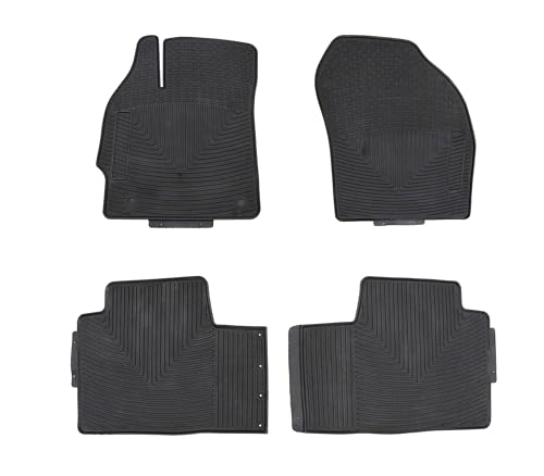 TMB All Weather Floor Mats for Toyota Prius 2010-2015 L LE XLE Limited Black