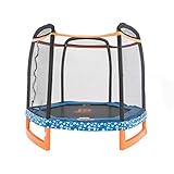 【Fácil de armar】 Este es un trampolín que las niñas también pueden completar de forma independiente. Durante el proceso de ensamblaje, puede aumentar la capacidad de los niños para operar (excluyendo la bola marina)