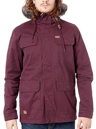 Preisvergleich Produktbild Globe Goodstock Thermal Parka Jacke, Herren, Rot (Wine)