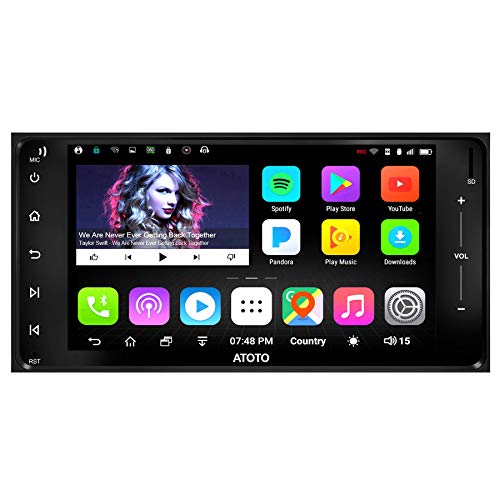 Buy 2 get 3 ATOTO A6 Pro Android Car Navigation Stereo -2X Bluetooth w/aptX & Quick Charge - for Select Toyota/Subaru - Pro A6YTY721PR Indash Entertainment Multimedia Radio,WiFi/BT Tethering Internet